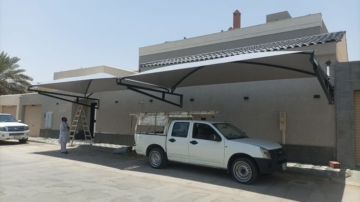 تركيب مظلات سيارات قماش حي الفيصلية الدمام