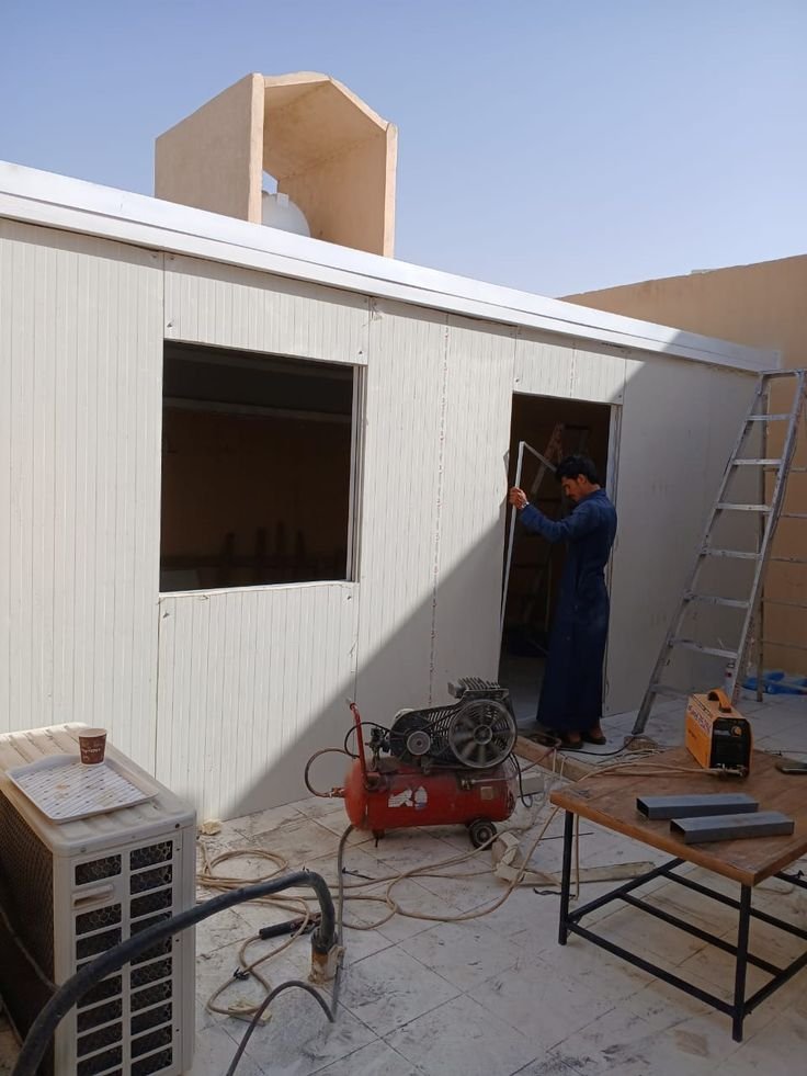 غرف ساندوتش بانل للعمال الدمام